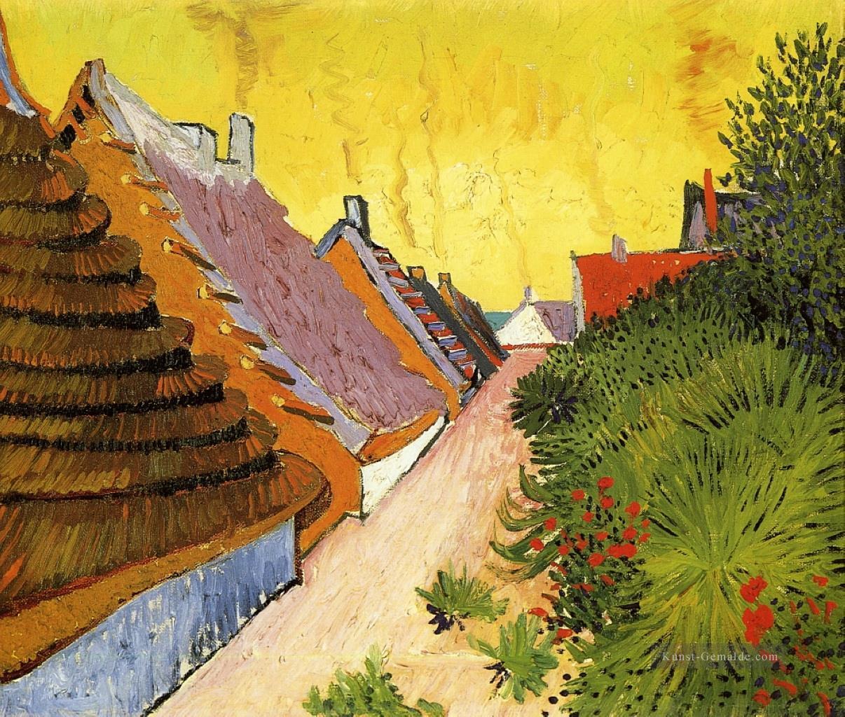 Straße in Saintes Maries Vincent van Gogh Ölgemälde